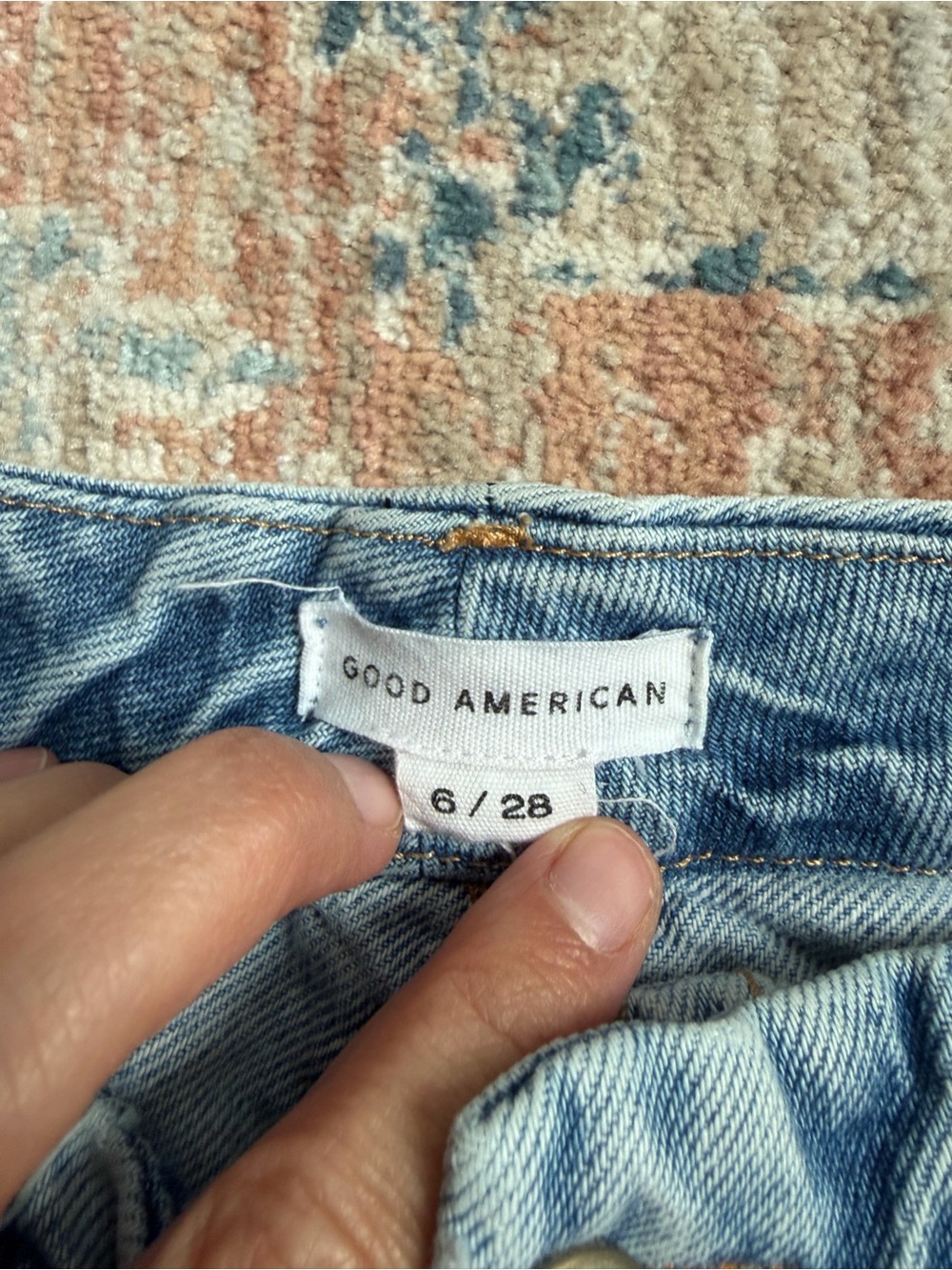 Good American -Good Vintage Straight-Leg Jeans - Picture 4 of 6